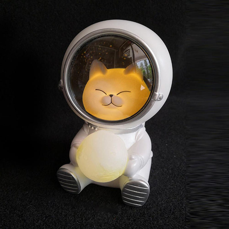 Gato Astronauta Led, para noites mais Fofas e Tranquilas